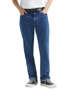 Builders 5 Pocket Jeans Pant in Medium Wash Denim