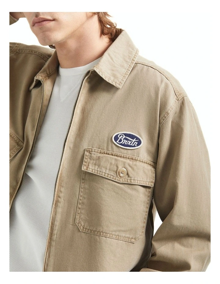 TRADEMARK LW GARAGE JKT WASHED KHAKI image 3