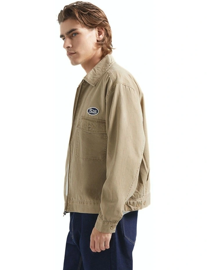 TRADEMARK LW GARAGE JKT WASHED KHAKI image 4