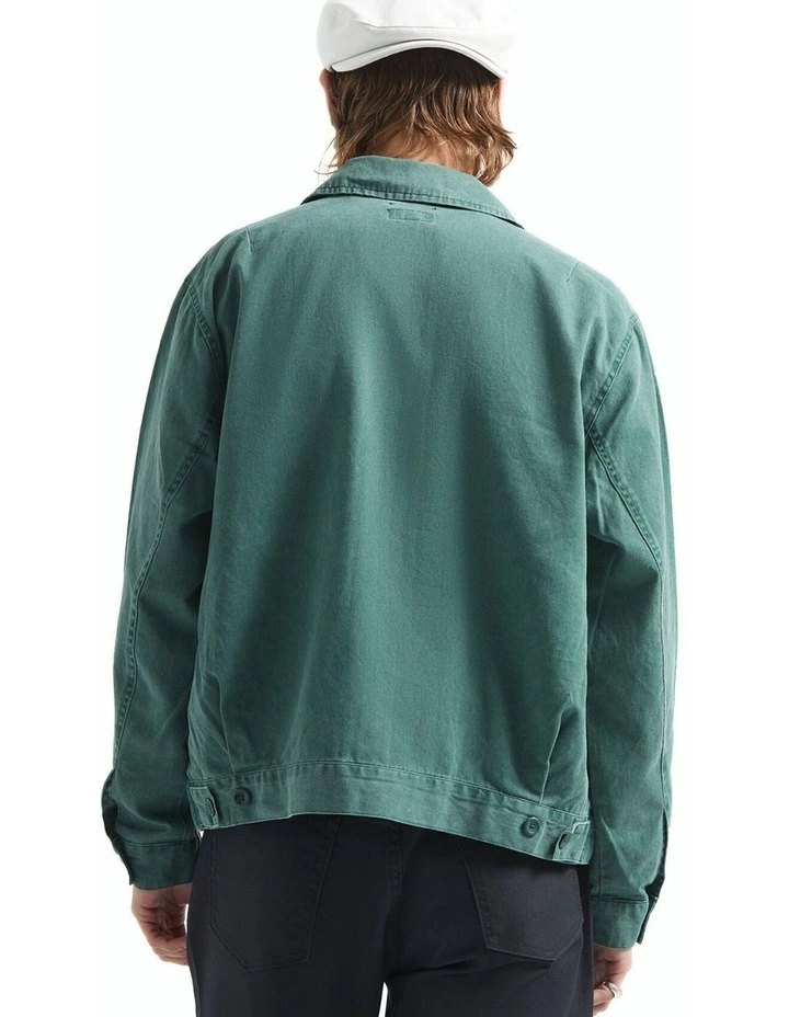 TRADEMARK LW GARAGE JKT WASHED PRIMAL GREEN image 2