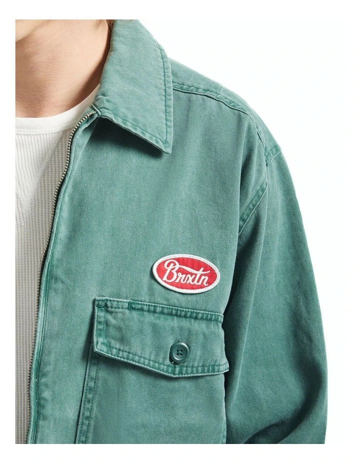 TRADEMARK LW GARAGE JKT WASHED PRIMAL GREEN image 3