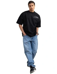 'Precision Line T-shirt in Black