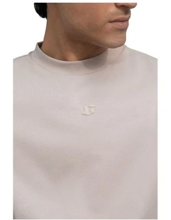 'Signature Dash' T-shirt / Mushroom