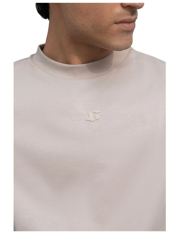 'Signature Dash' T-shirt / Mushroom image 1