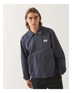 TRADEMARK LW GARAGE ZIP JACKET WASHED NAVY