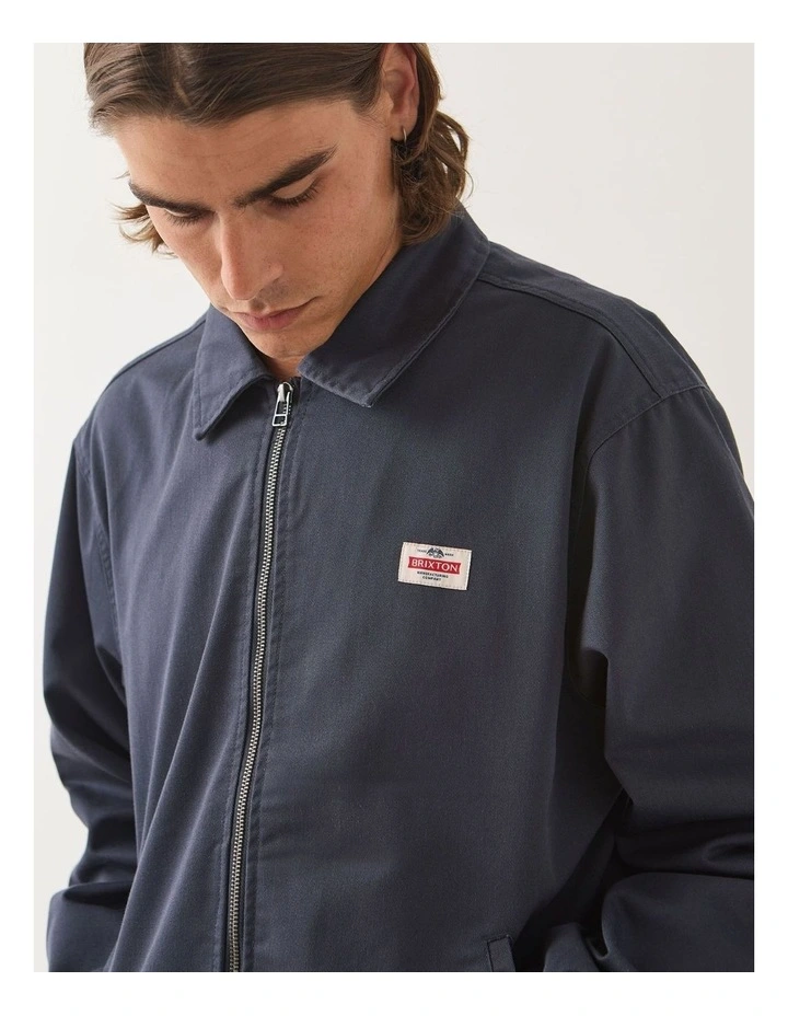 TRADEMARK LW GARAGE ZIP JACKET WASHED NAVY image 3