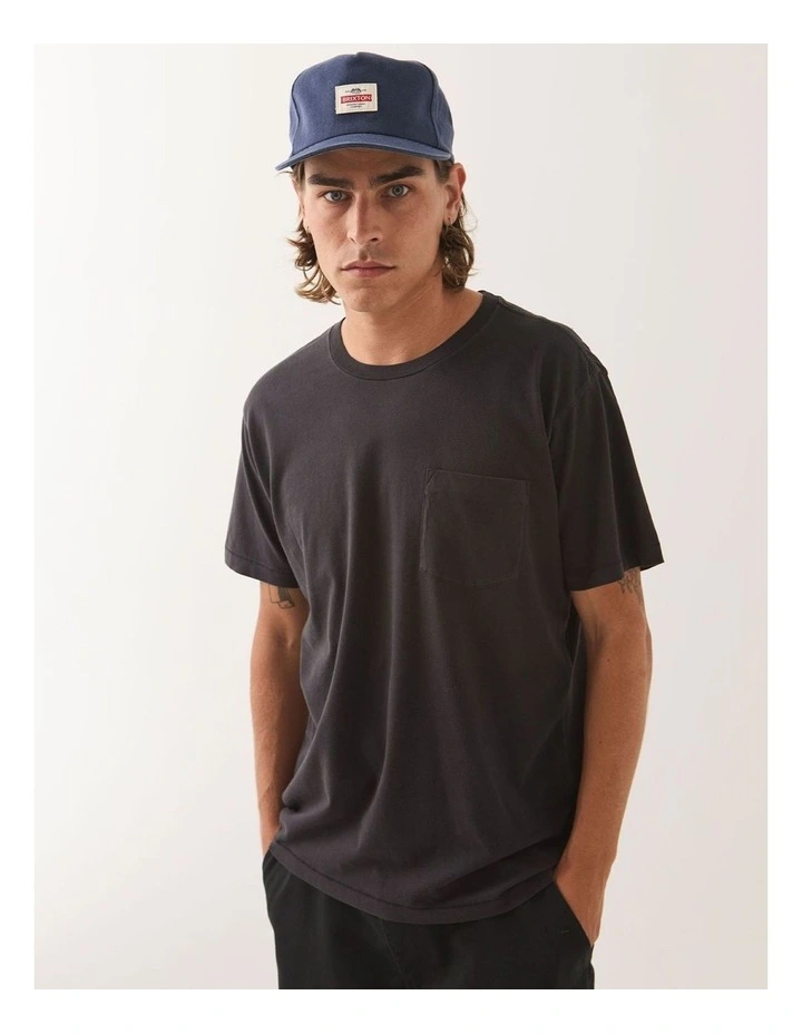 BASELINE POCKET TEE BLACK image 1