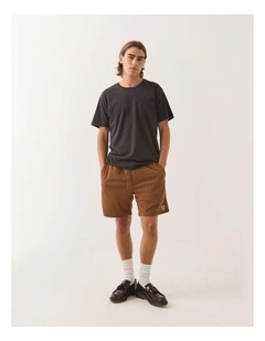 EVERYDAY CORDUROY SHORT TOBACCO BROWN