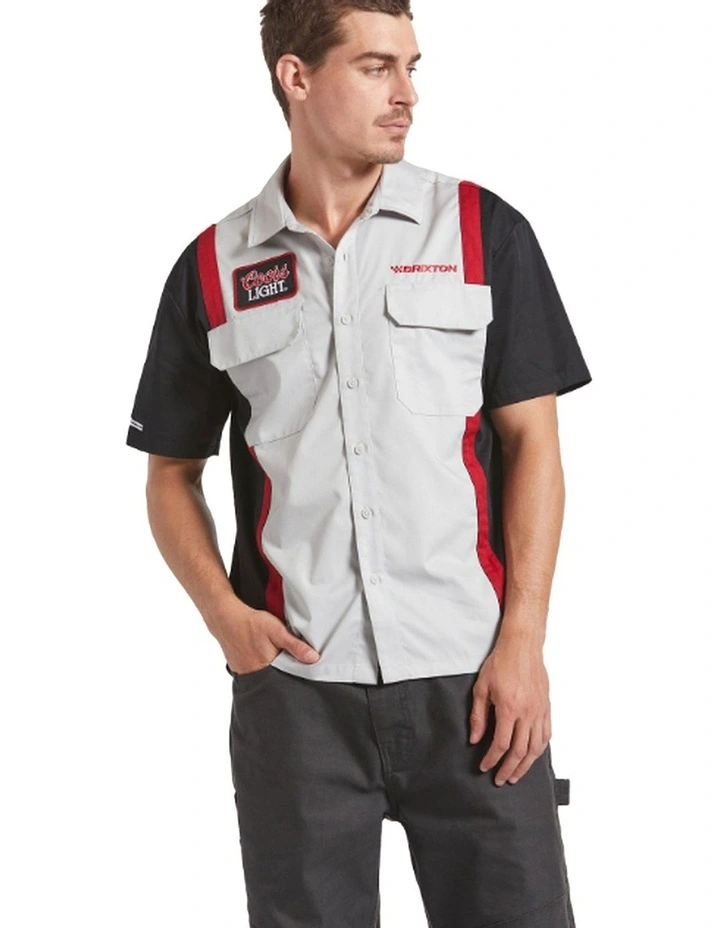 Coors Light Shake Down Short Sleeve Shirt in Silver image 1