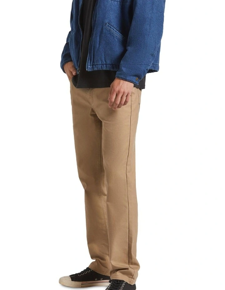Builders 5 Pocket Pant in Khaki image 3