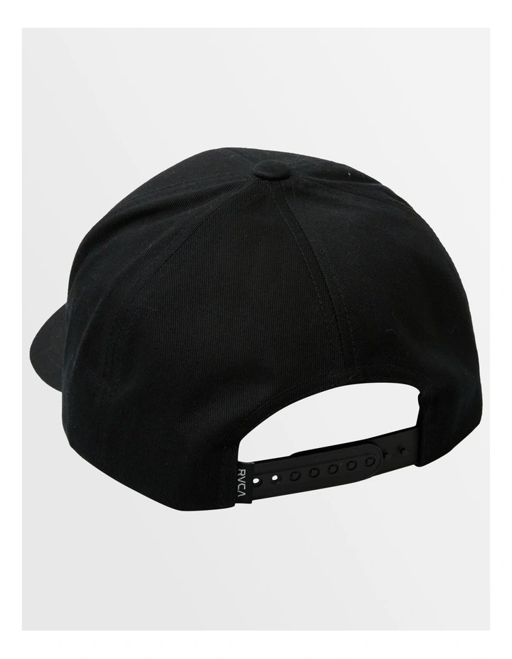 Platform Snapback Cap Black image 2
