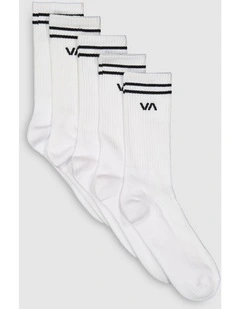 Union Sock 5 Pack in White