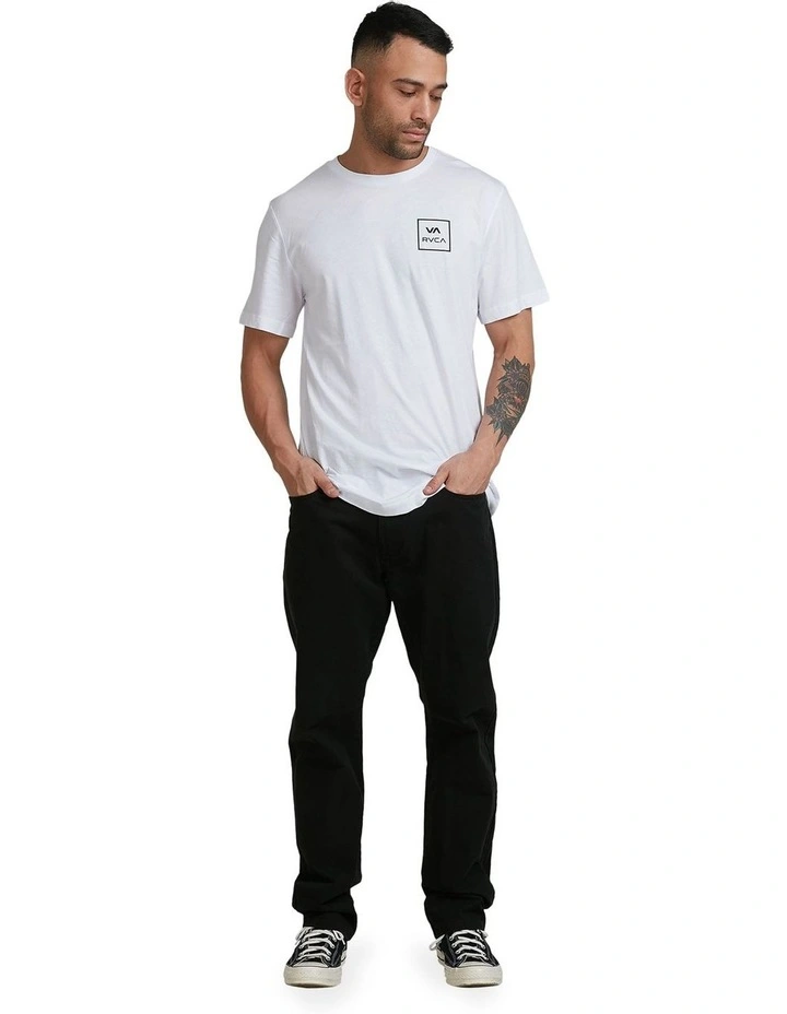Daggers Twill Denim Jeans in Black image 5