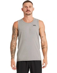 Sport Vent Singlet In Grey