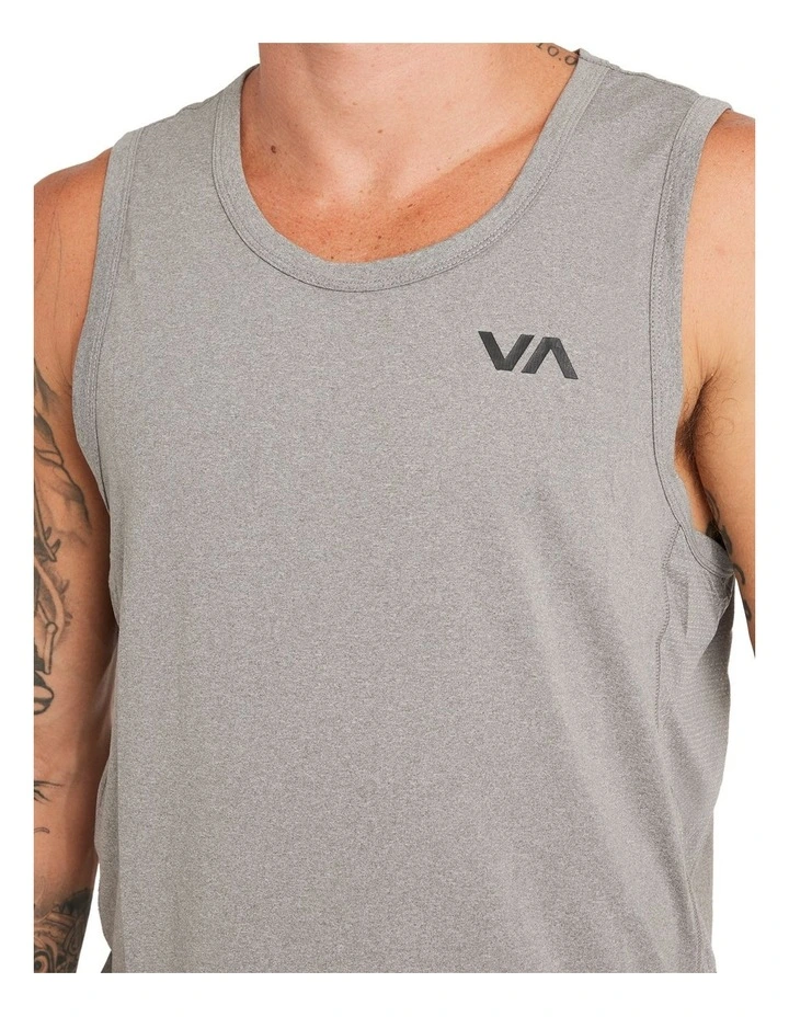 Sport Vent Singlet In Grey image 4