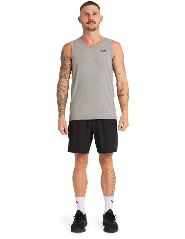 Sport Vent Singlet In Grey image 5