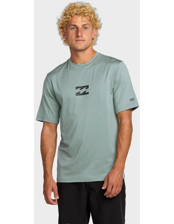 All Day Wave Rash Vest in Sea Blue image 1