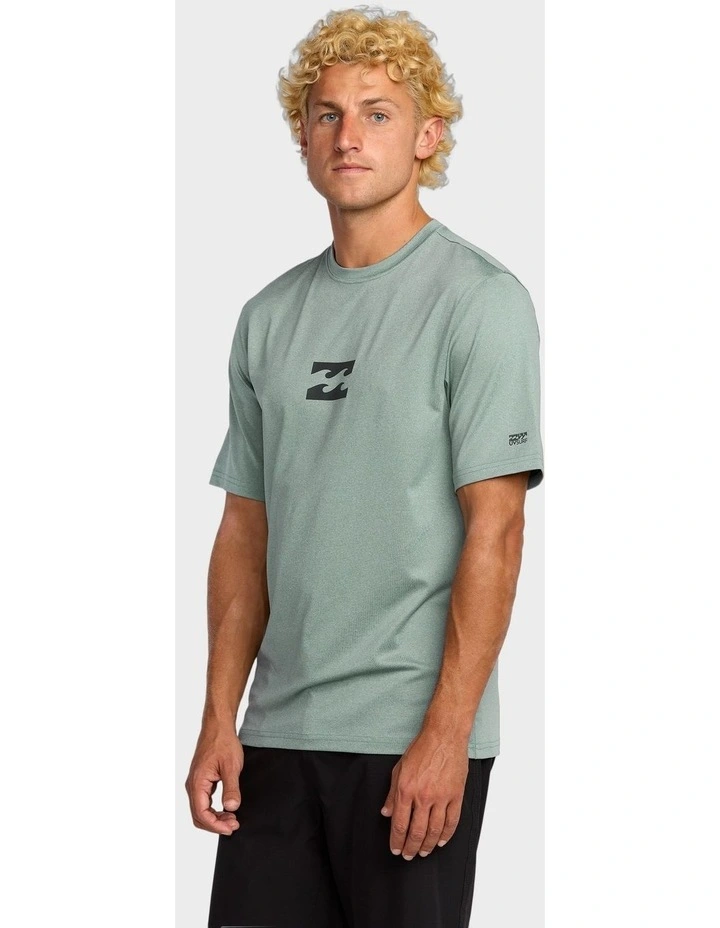 All Day Wave Rash Vest in Sea Blue image 3