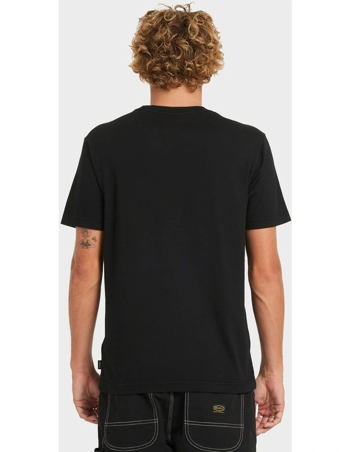 Stingbay T-shirt in Black image 2