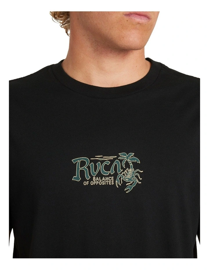 Stingbay T-shirt in Black image 4