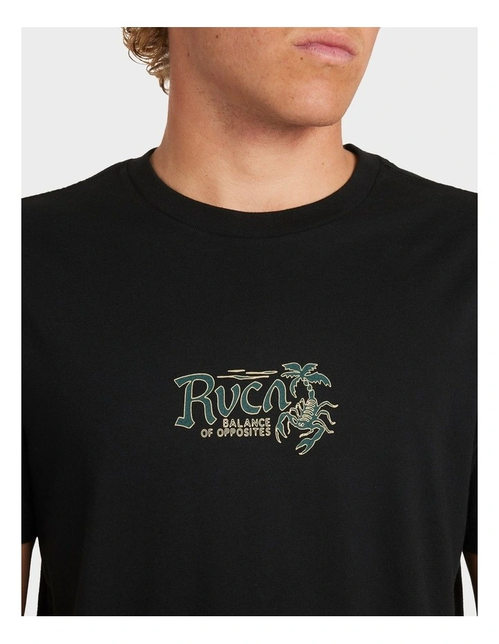 Stingbay T-shirt in Black image 4