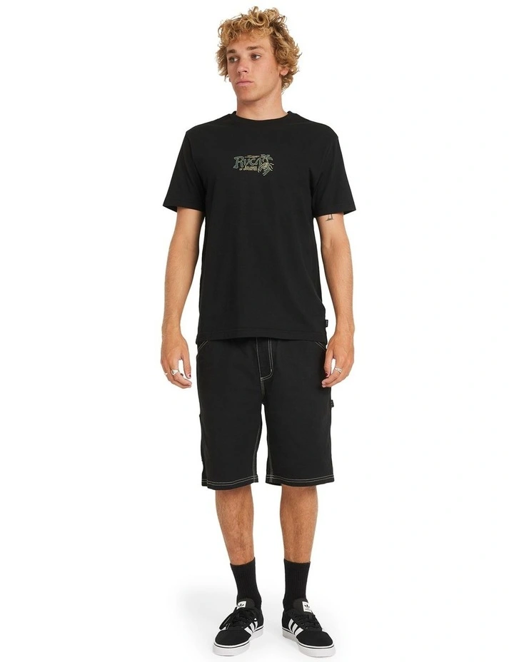 Stingbay T-shirt in Black image 5