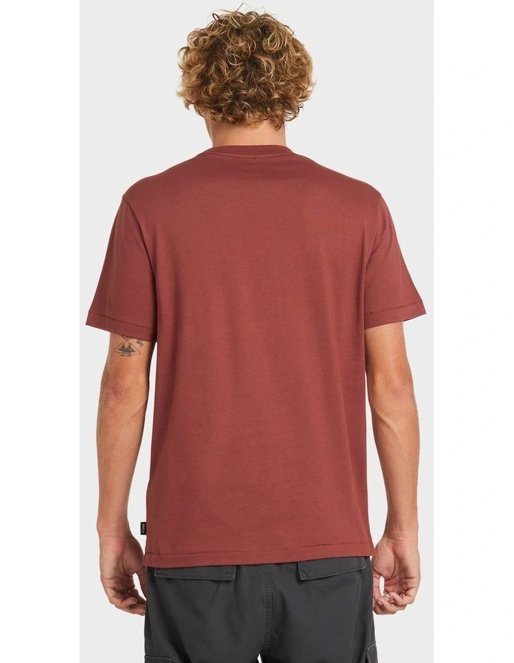 Triptych T-shirt in Red image 2