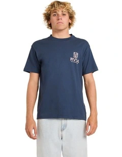 Palmgrove T-Shirt In Moody Blue