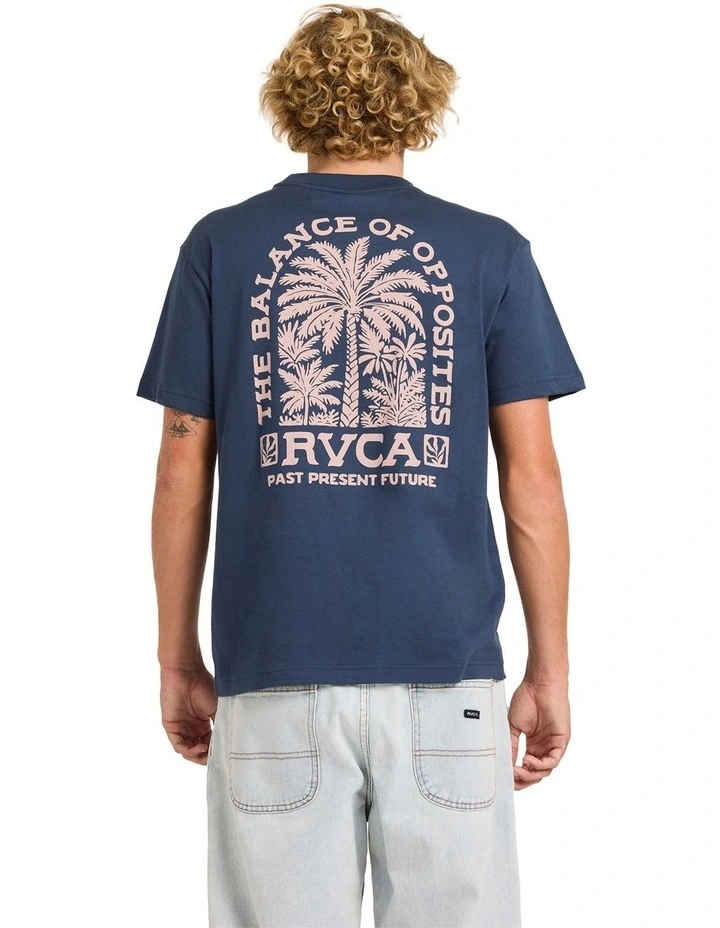 Palmgrove T-Shirt In Moody Blue image 2