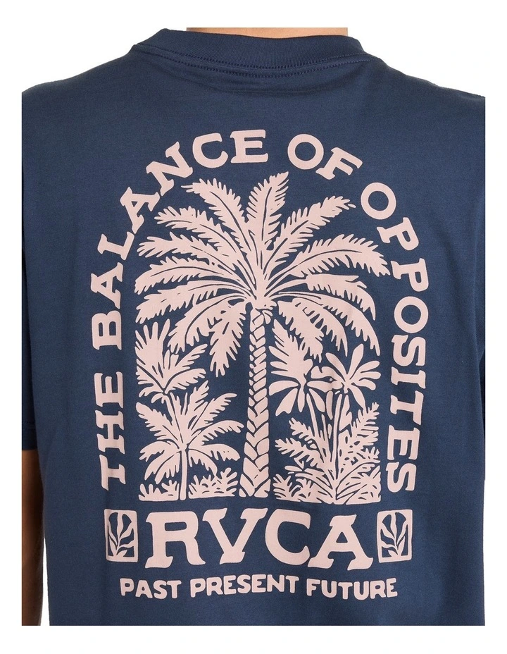 Palmgrove T-Shirt In Moody Blue image 4