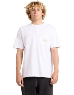 RVCA Fasteners T-Shirt In White