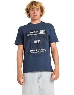 Unitex T-Shirt In Moody Blue