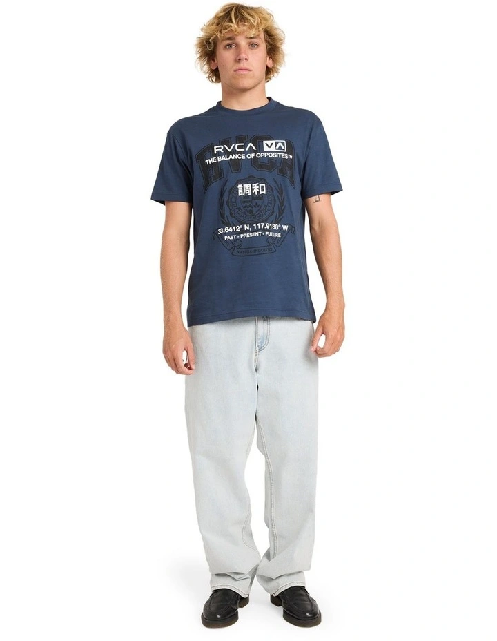 Unitex T-Shirt In Moody Blue image 5
