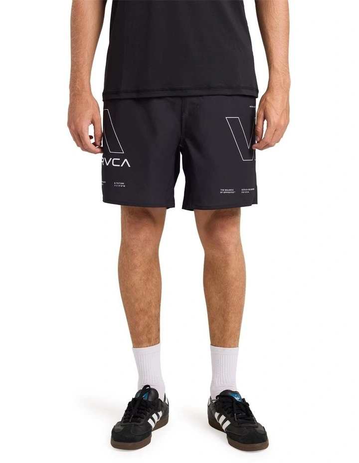 Yoggers 2in1 Shorts in Black image 1