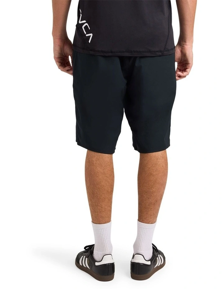 Yogger Long Shorts in Black image 2