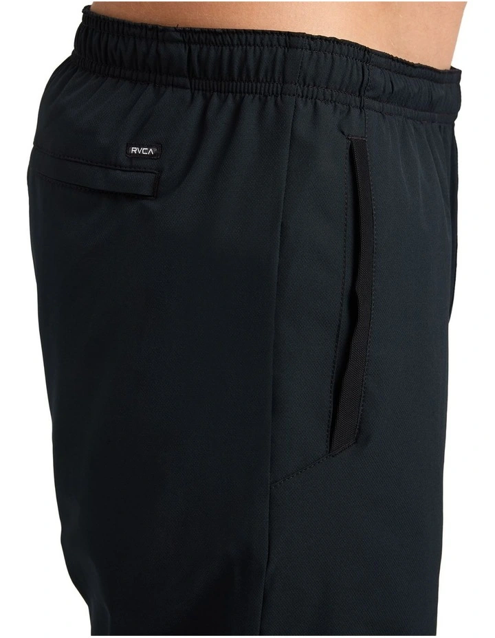 Yogger Long Shorts in Black image 4