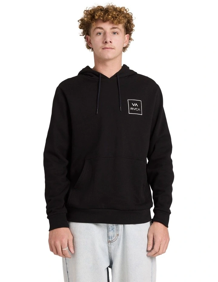 RVCA All The Ways Pullover Hoodie In Rvca Black image 1