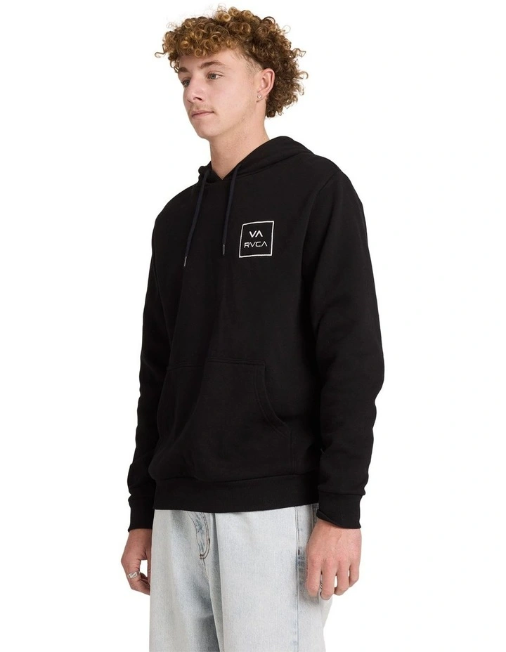 RVCA All The Ways Pullover Hoodie In Rvca Black image 3