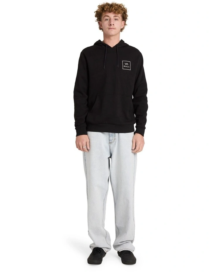 RVCA All The Ways Pullover Hoodie In Rvca Black image 5