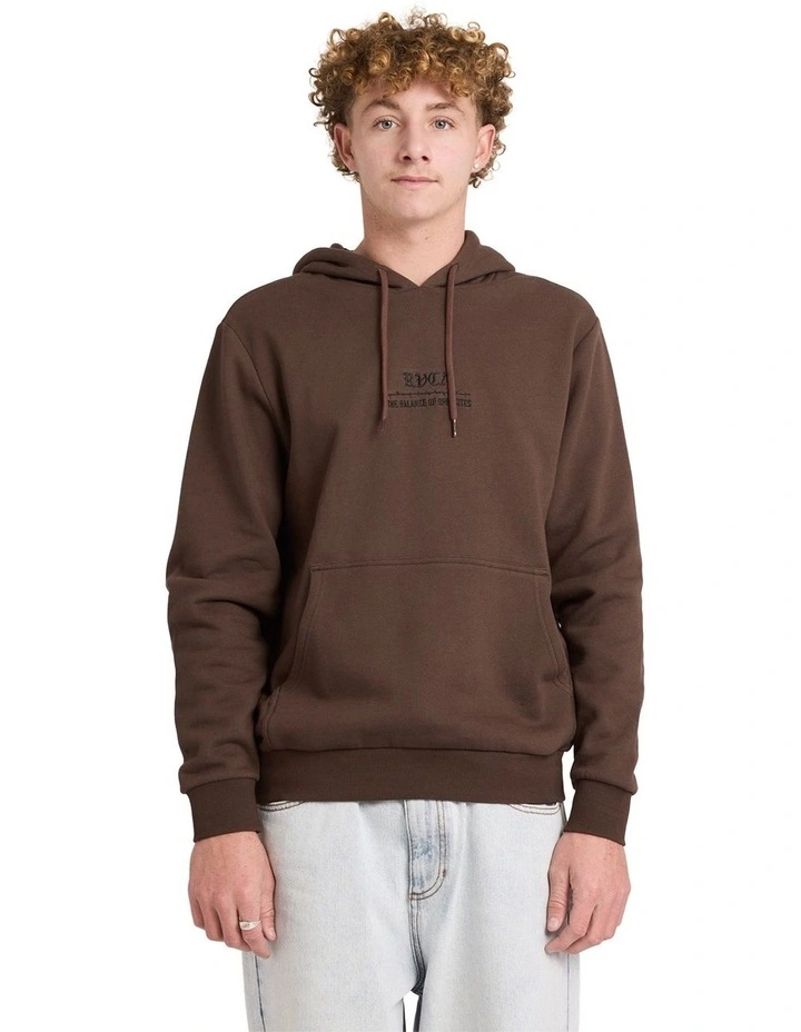 Venom Bite Pullover Hoodie In Mocha image 1