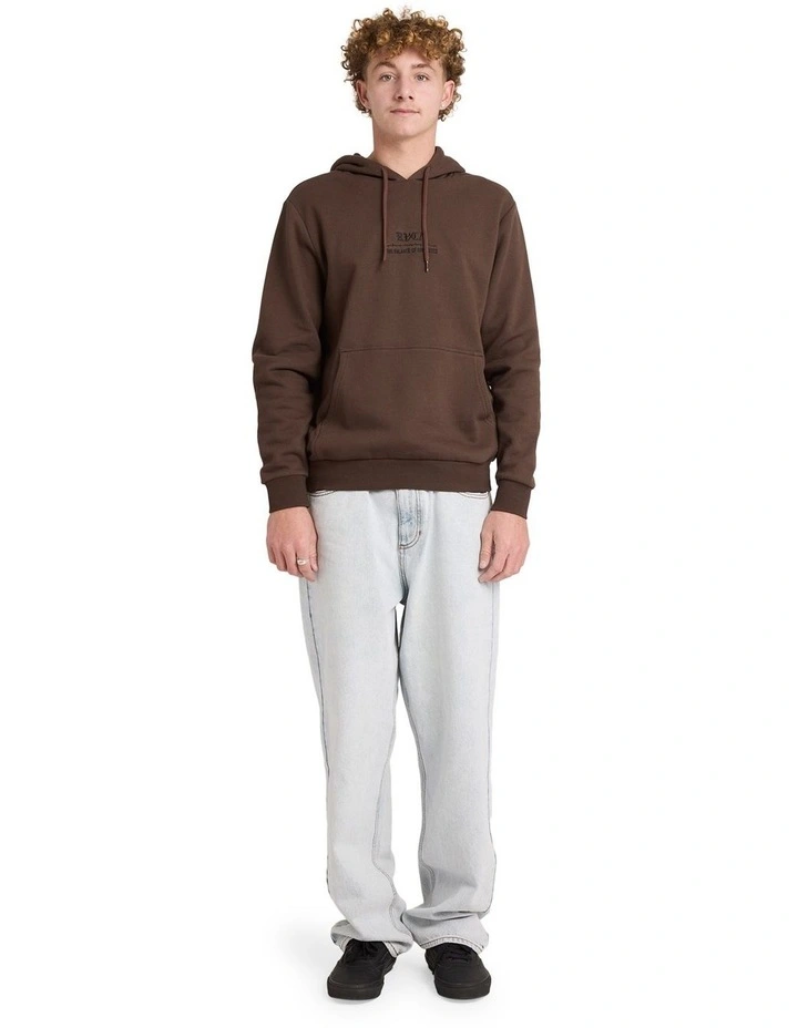 Venom Bite Pullover Hoodie In Mocha image 5