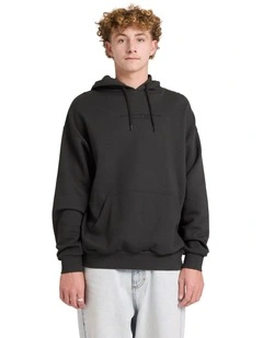 Thru Viwe Pullover Hoodie in Pirate Black