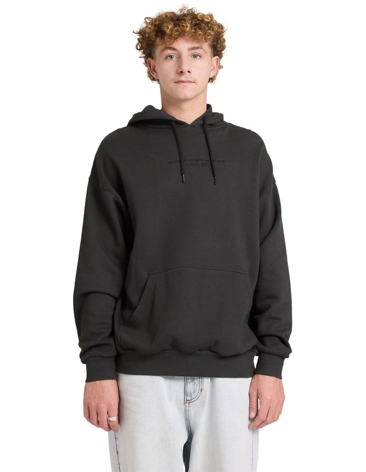 Thru Viwe Pullover Hoodie in Pirate Black image 1