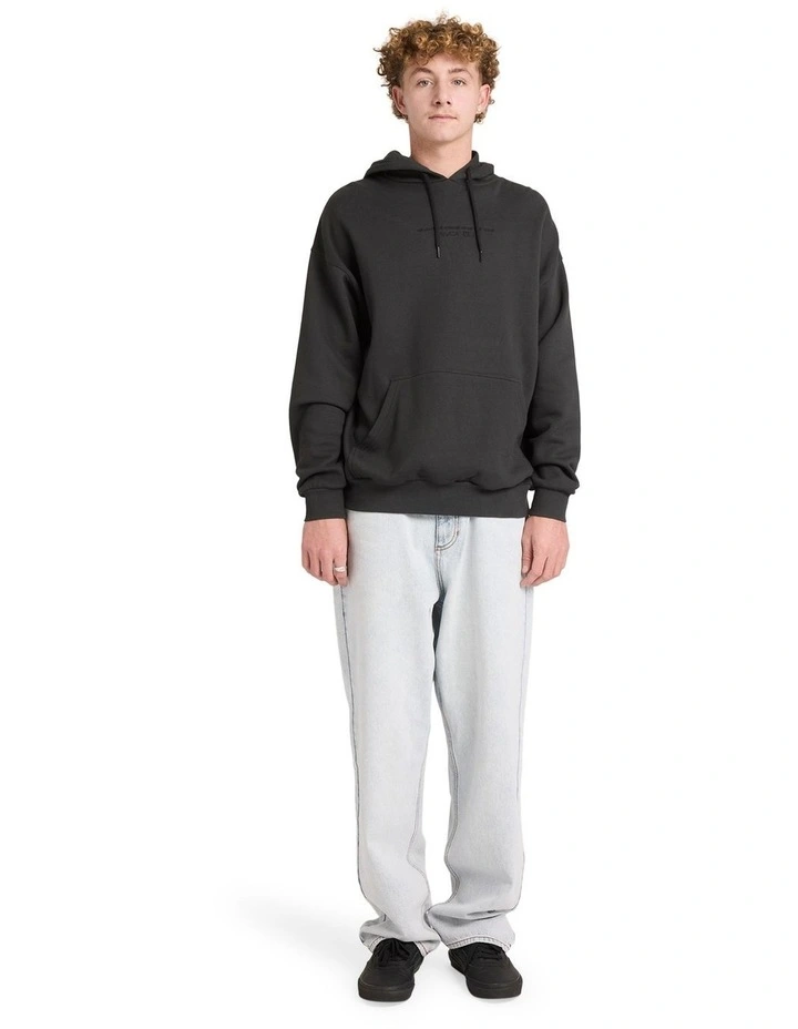 Thru Viwe Pullover Hoodie in Pirate Black image 5