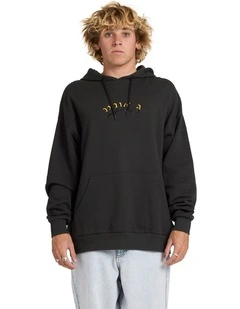 Olde Pullover Hoodie in Pirate Black