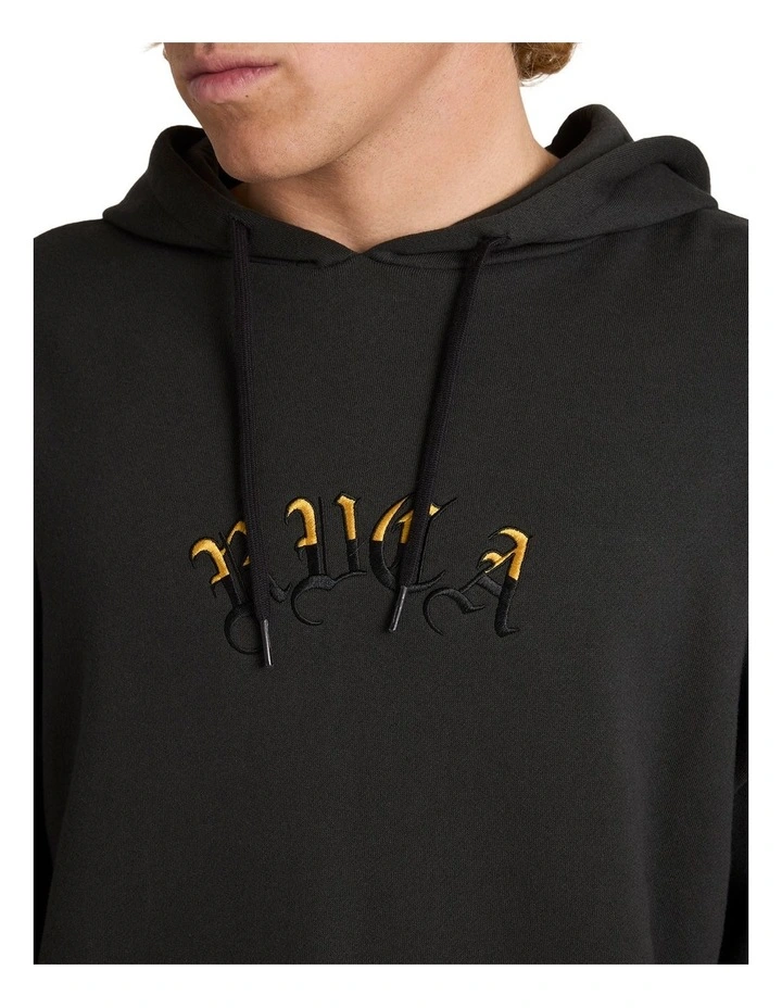 Olde Pullover Hoodie in Pirate Black image 4