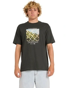 Thru View T-Shirt In Pirate Black