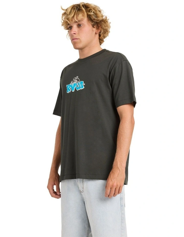 Ratnest T-Shirt In Pirate Black image 2