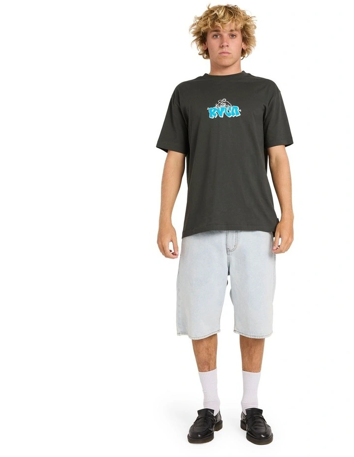 Ratnest T-Shirt In Pirate Black image 5