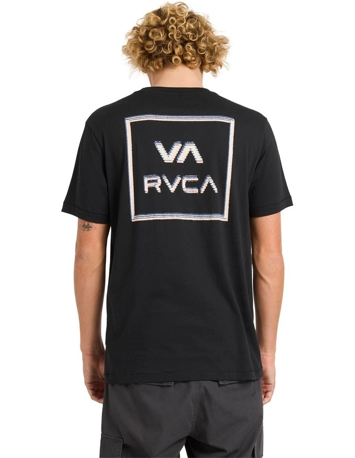 Glitch T-Shirt In Rvca Black image 2